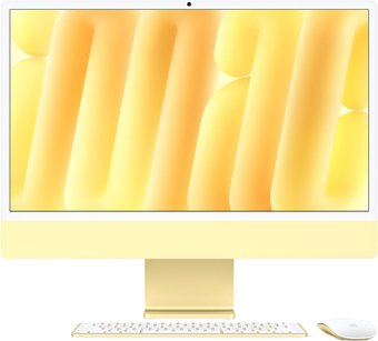 Моноблок Apple iMac M4 2024 16GB/256GB (8 ядер, желтый) - 1/1