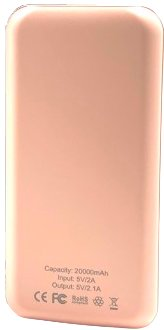 Внешний аккумулятор Profit IS-M07 20000mAh (розовый) - 1/1
