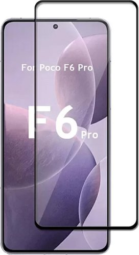 Защитное стекло KST FG для Poco F6 Pro (черный) - 1/1