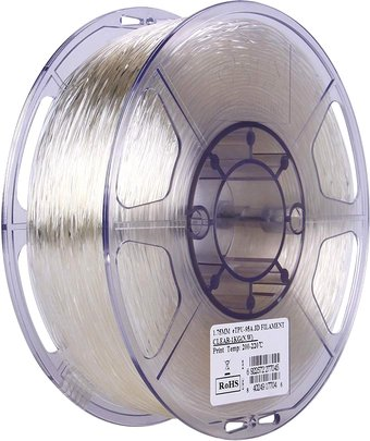 Пластик eSUN eTPU-95A 1.75 мм 1000 г (прозрачный) - 1/1