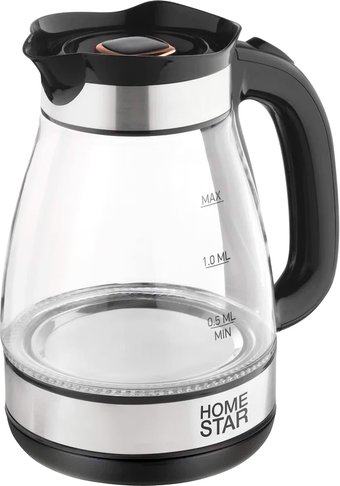 Электрический чайник HomeStar HS-1044 (черный) - 1/1