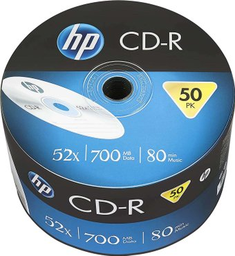 CD-R диск HP 700Mb 52x 69300 (50 шт.) - 1/1