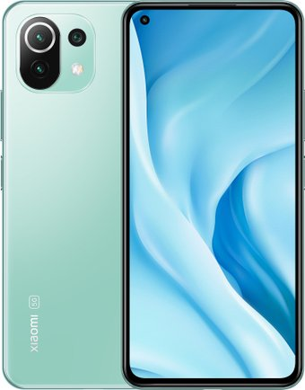 Смартфон Xiaomi 11 Lite 5G NE 8GB/128GB международная версия (мятный) - 1/1