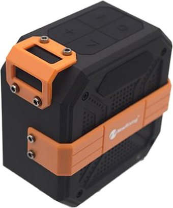 Беспроводная колонка NewRixing NR-103 (черный/оранжевый) - 1/1