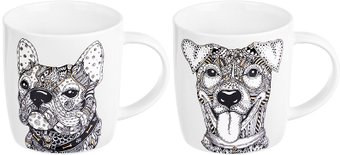 Набор кружек Elan Gallery Собаки 410113 - 1/1