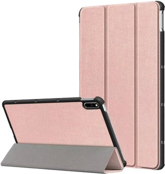Чехол для планшета JFK Smart Case для Huawei MatePad 10.4 (розово-золотой) - 1/1