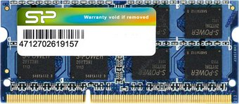 Оперативная память Silicon-Power 8GB DDR3 SO-DIMM PC3-12800 (SP008GBSTU160N02) - 1/1