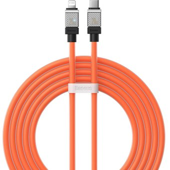 Кабель Baseus CoolPlay Series USB Type-C - Lightning (2 м, оранжевый) - 1/1