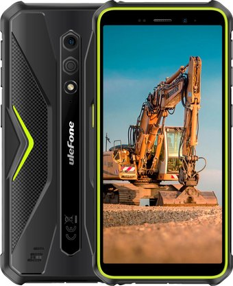 Смартфон Ulefone Armor X12 3GB/32GB (черный/зеленый) - 1/1