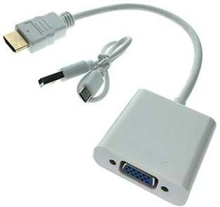 Адаптер Espada HDMI 19 M to VGA 15 F - 1/1