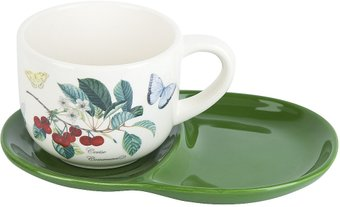 Чашка с блюдцем DolomitE Fruit Garden L2521161 - 1/1