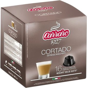 Кофе в капсулах Carraro Cortado в капсулах Dolce Gusto 16 шт - 1/1