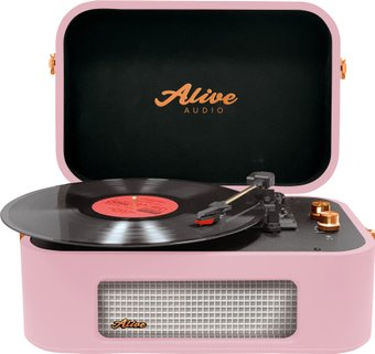 Виниловый проигрыватель Alive Audio Stories (розовое вино) - 1/1