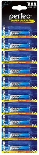 Батарейка Perfeo Super Alkaline PF LR03/10BL - 1/1