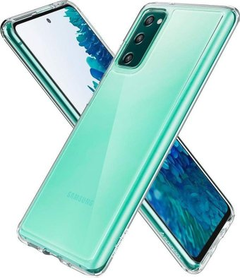 Чехол для телефона Spigen Ultra Hybrid для Galaxy S20 FE ACS01848 (кристально-прозрачный) - 1/1