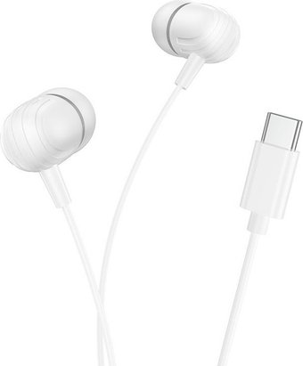 Наушники Borofone BM77 USB Type-C (белый) - 1/1