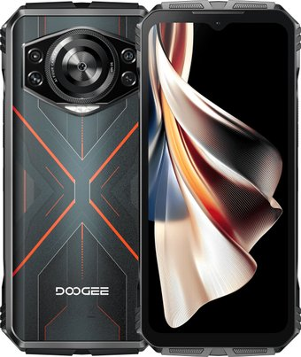 Смартфон Doogee S Cyber 8GB/256GB (черный/красный) - 1/1