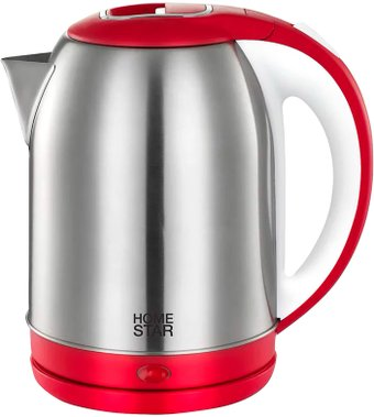 Электрический чайник HomeStar HS-1054 (стальной/красный) - 1/1