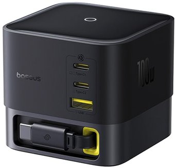 Сетевое зарядное Baseus Super GaN Desktop Charger 100W 3C+U P10164001123-00 - 1/1
