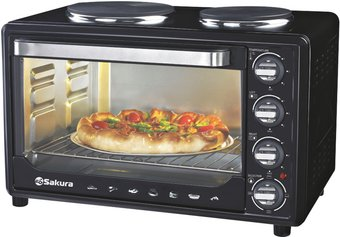 Мини-печь Sakura SA-7001HBK - 1/1