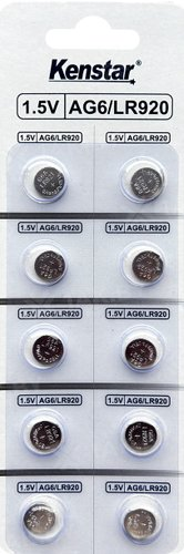 Батарейка Kenstar G6/LR920/LR69/371A/171, 1.5V BL-10 (10 шт/уп) - 1/1