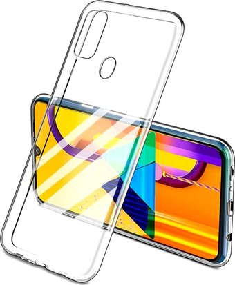 Чехол для телефона KST для Samsung Galaxy M21/M30S (прозрачный) - 1/1