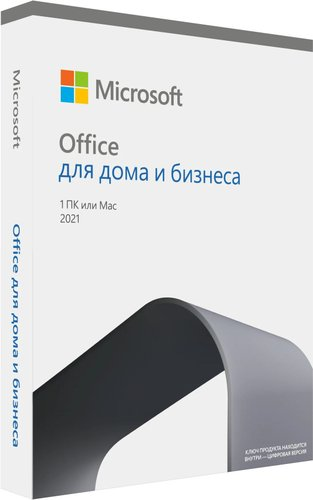 Пакет офисных программ Microsoft Office 2021 Для дома и бизнеса (1 ПК, бессрочная лицензия) - 1/1