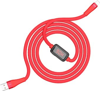 Кабель Hoco S4 Lightning (красный) - 1/1