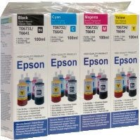 Чернила Revcol 128966 L 4x100 мл - 1/1