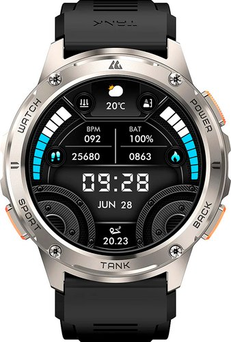 Умные часы Kospet Tank T3 (серебристый) - 1/1