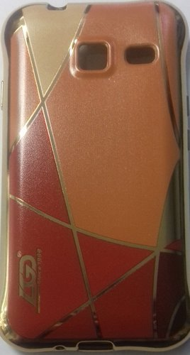 Чехол для телефона LGD Абстракция для Samsung Galaxy J1 [J105] (коричневый) - 1/1