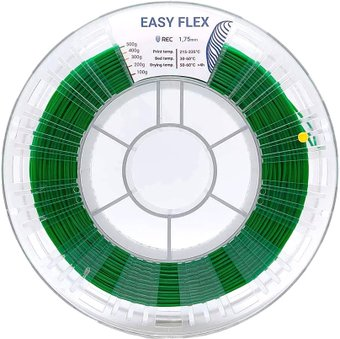 Пластик REC Easy Flex 1.75 мм 500 г (зеленый) - 1/1