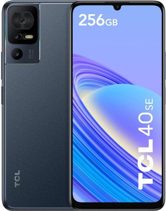 Смартфон TCL 40SE T610K 6GB/256GB (темно-серый) - 1/1