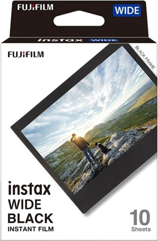 Картридж для моментальной фотографии Fujifilm Instax Wide Black (10 шт.) - 1/1