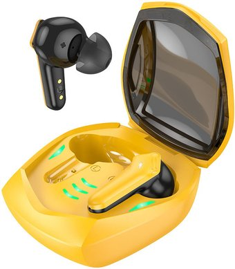 Наушники Hoco EW28 (черный/желтый) - 1/1