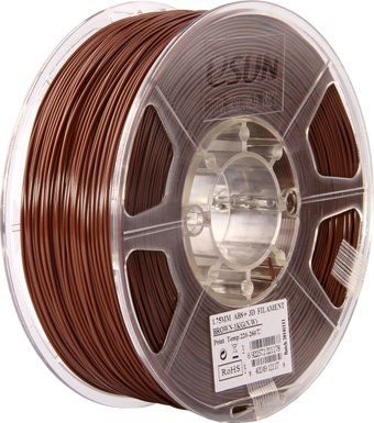 Пластик eSUN ABS+ 1.75 мм 1000 г (коричневый) - 1/1