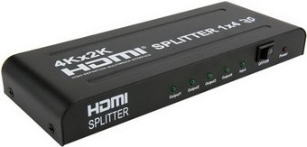Разветвитель USBTOP 1x4 HDMI Splitter V1.4 Full Ultra HD 4K/2K 1080P поддержка 3D - 1/1
