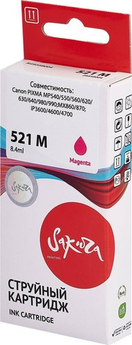Картридж Sakura Printing SI2935B004 (аналог Canon 521 M) - 1/1