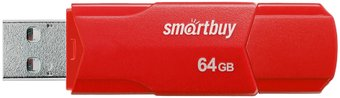 USB Flash SmartBuy Clue 64GB (красный) - 1/1