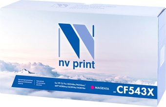 Картридж NV Print NV-CF543XM (аналог HP 203X (CF543X) - 1/1