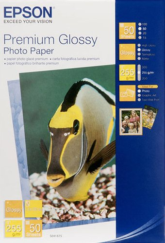 Фотобумага Epson Premium Glossy Photo Paper 13x18 50 листов (C13S041875) - 1/1