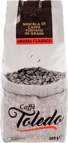 Кофе Caffe Toledo Aroma Classico зерновой 500 г - 1/1