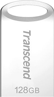 USB Flash Transcend JetFlash 710 128GB (серебристый) - 1/1