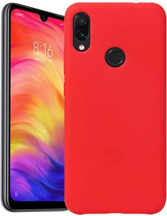 Чехол для телефона Case Matte для Xiaomi Redmi 7 (красный) - 1/1