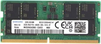 Оперативная память Samsung 32ГБ DDR5 SODIMM 4800 МГц M425R4GA3BB0-CQK - 1/1
