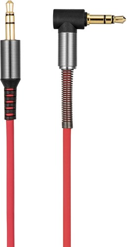 Кабель Hoco UPA02 3.5 мм - 3.5 мм (красный/серый) - 1/1