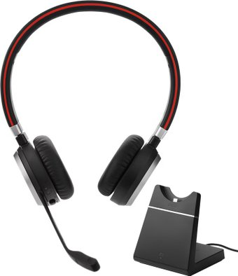 Офисная гарнитура Jabra Evolve 65 SE MS Stereo Stand - 1/1