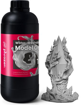 Фотополимер Phrozen Water-Washable Model Gray 1000 г - 1/1