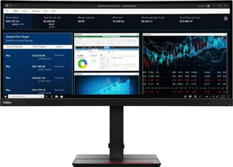 Монитор Lenovo ThinkVision P34w-20 62CCRAT3EU - 1/1