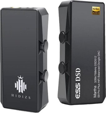Портативный усилитель Hidizs S9 Pro Plus (черный) - 1/1